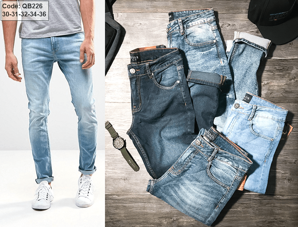 Quần jean nam cao cấp VNXK 19041 Quần jean nam cao cấp VNXK 19041