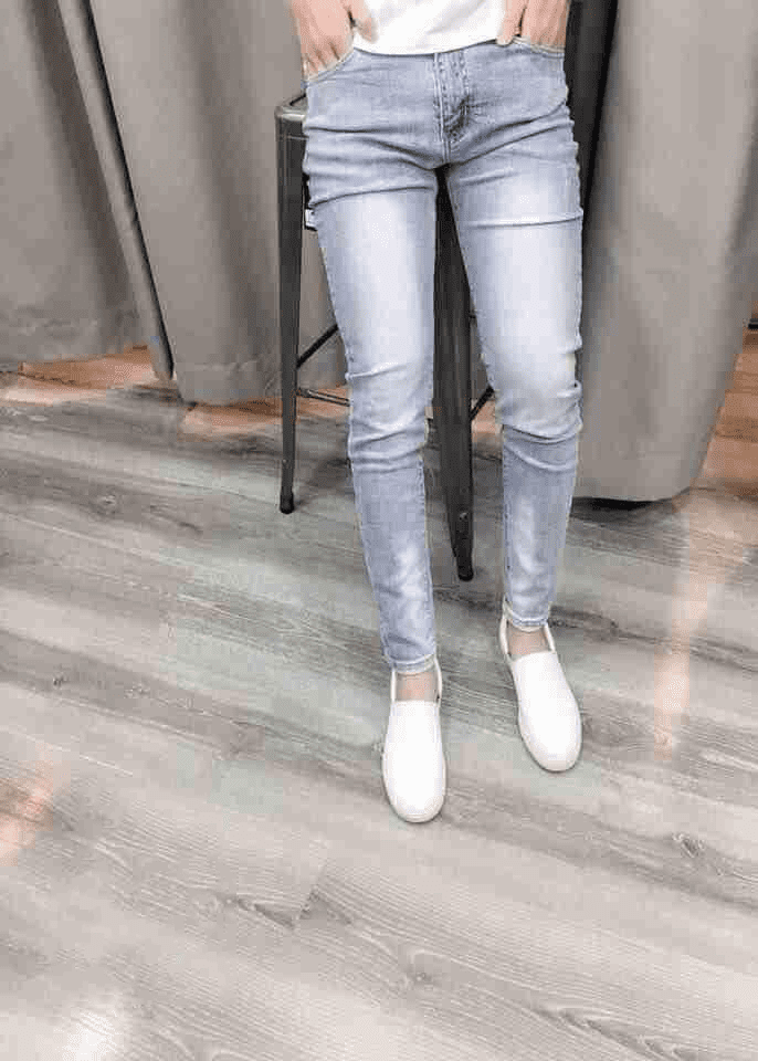 Quần jean nam màu xanh nhạt 2832 Quần jean nam màu xanh nhạt 2832