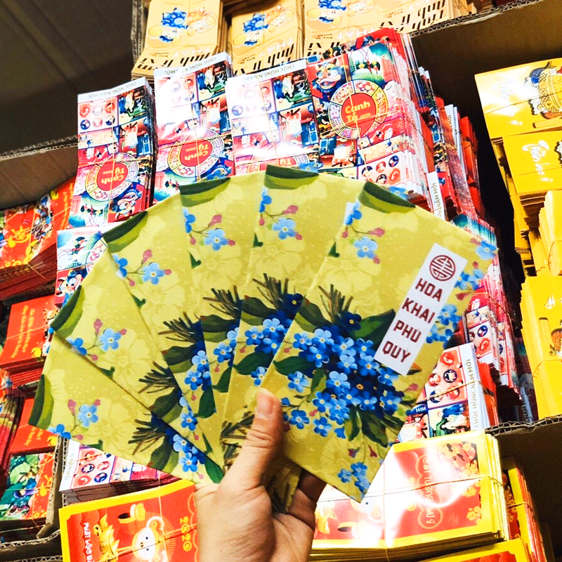 Sỉ bao lì xì giá rẻ - Combo 50 bao - 65 mẫu độc đáo nhất 2020
