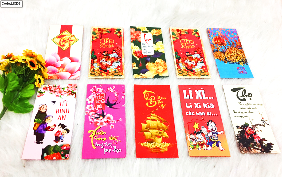 Sỉ bao lì xì giá rẻ - Combo 50 bao - 65 mẫu độc đáo nhất 2020 Sỉ bao lì xì Tết 2020 giá rẻ