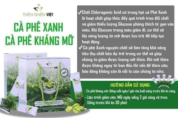 Combo 2 hộp Cafe Xanh kháng mở Combo 2 hộp Cafe Xanh kháng mở