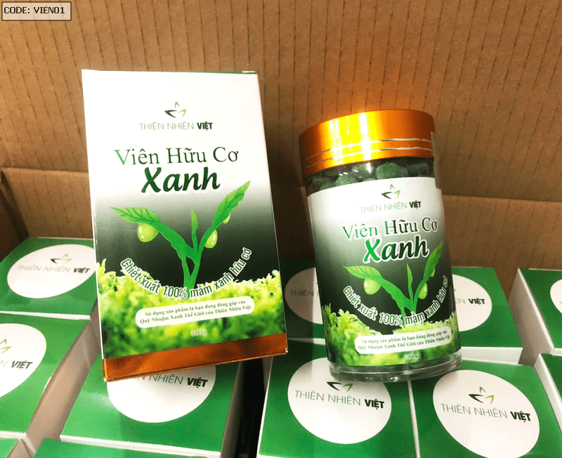 Mua sỉ viên hữu cơ xanh chính hãng thiên nhiên việt Mua sỉ viên hữu cơ xanh chính hãng thiên nhiên việt