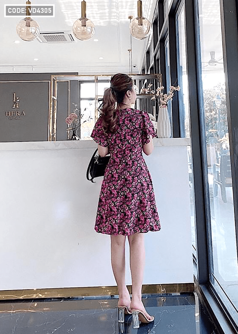 Mã FADEP2903 giảm đến 30k đơn từ 99k] Váy Buộc Dây Chéo Cổ Khóa Lưng, Đầm  Nữ Chữ A Hàn Quốc | Shopee Việt Nam