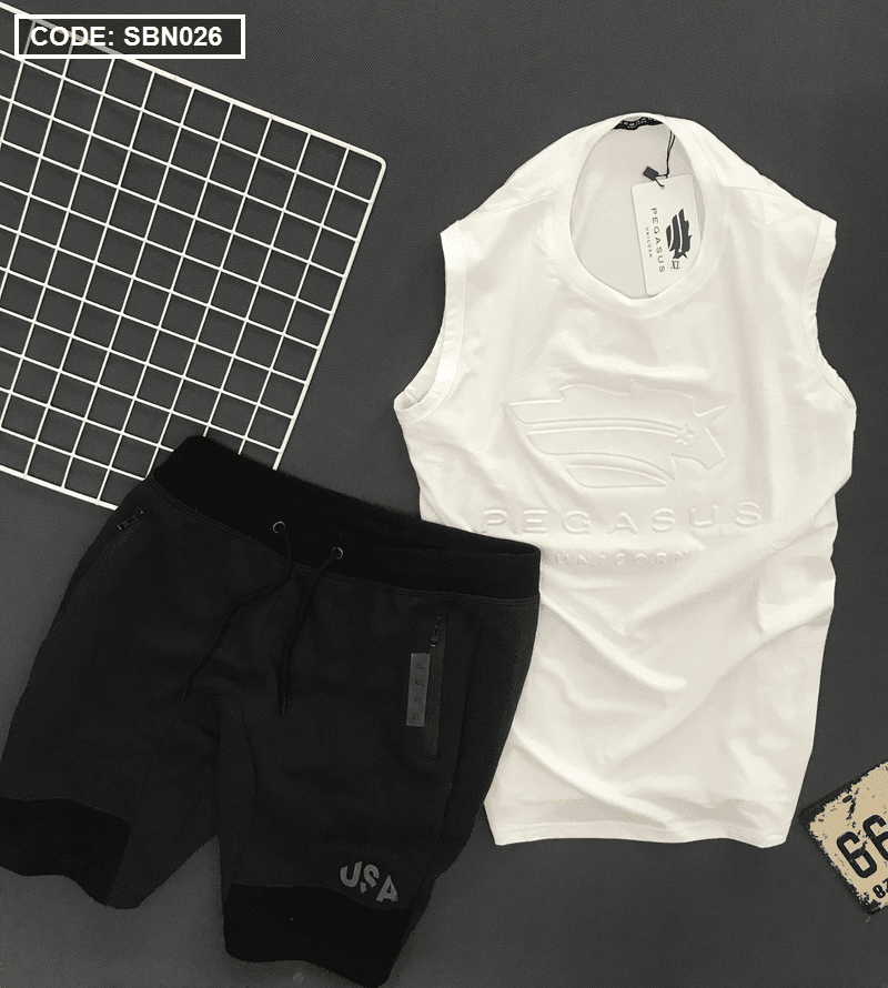 Buôn sỉ set bộ nam áo ba lỗ quần short 26 Buôn sỉ set bộ nam áo ba lỗ quần short 26