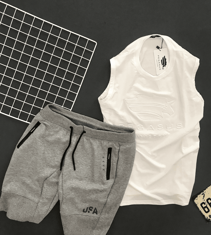 Buôn sỉ set bộ nam áo ba lỗ quần short 26 Buôn sỉ set bộ nam áo ba lỗ quần short 26