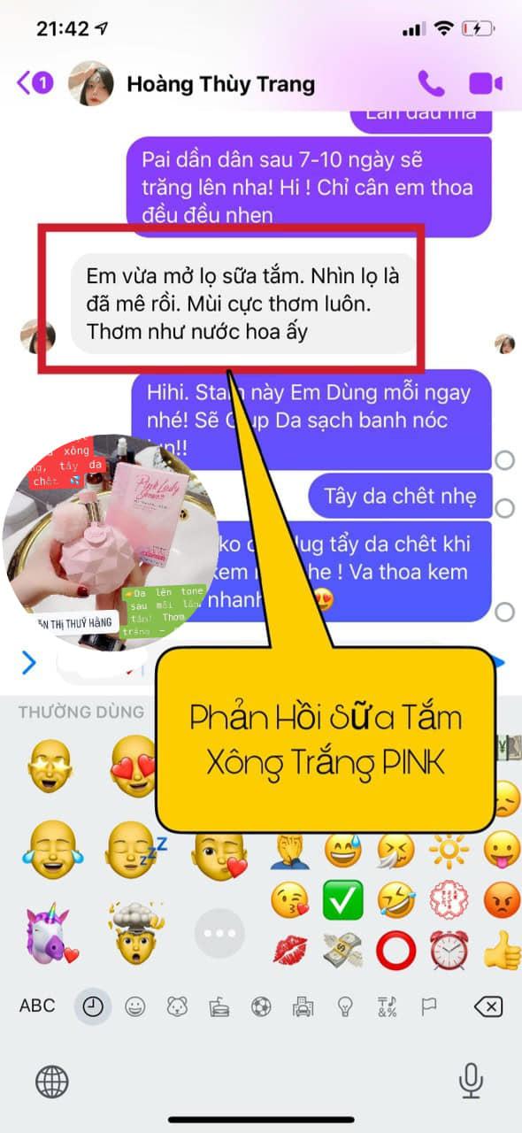 Sữa tắm trắng Pink Lady Q-Lady