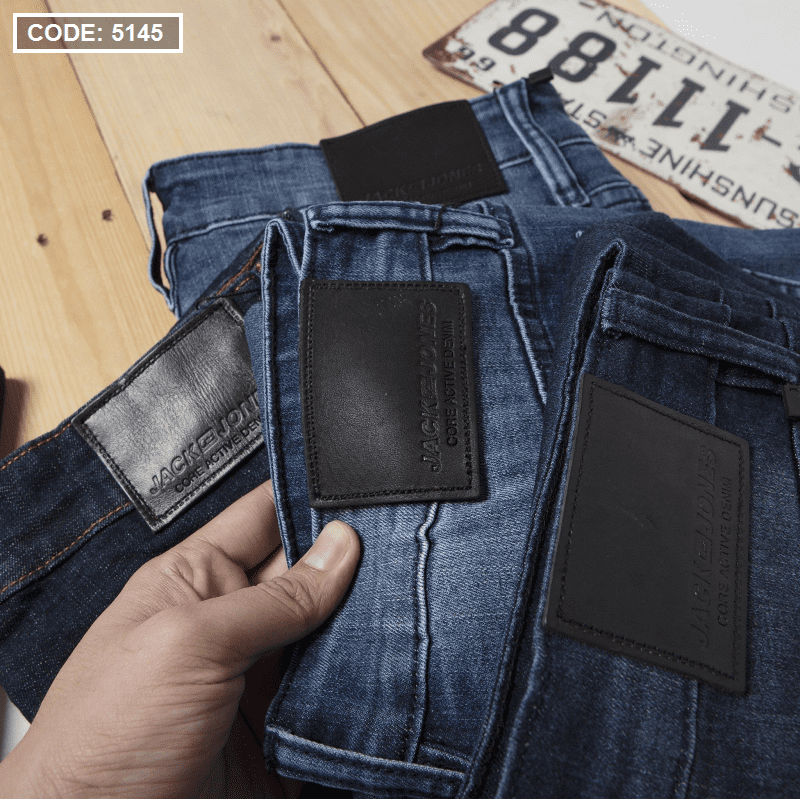 Quần jean nam 5145 ống ôm form slim fit có size 36 Quần jean nam 5145 ống ôm form slim fit có size 36