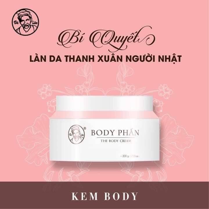 Kem body phấn Mỹ Phẩm Bà Lão Kem body phấn Mỹ Phẩm Bà Lão