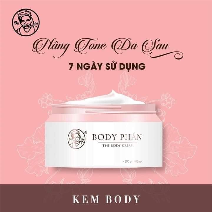 Kem body phấn Mỹ Phẩm Bà Lão Kem body phấn Mỹ Phẩm Bà Lão