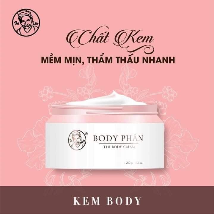 Kem body phấn Mỹ Phẩm Bà Lão Kem body phấn Mỹ Phẩm Bà Lão