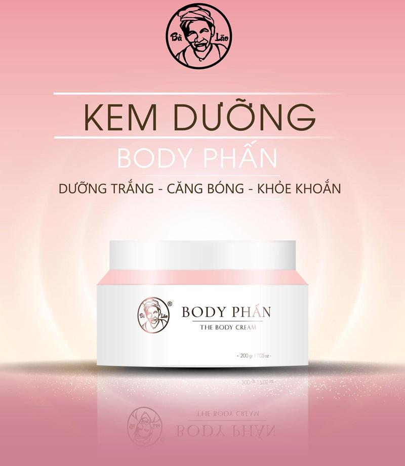 Kem body phấn Mỹ Phẩm Bà Lão Kem body phấn Mỹ Phẩm Bà Lão