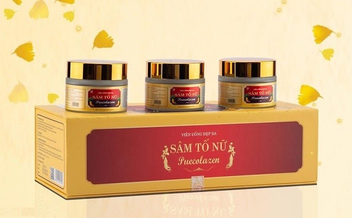 14689-sam-to-nu-1-26.jpg Viên Uống Sâm Tố Nữ Collagen Puecolazen - 8938527095099