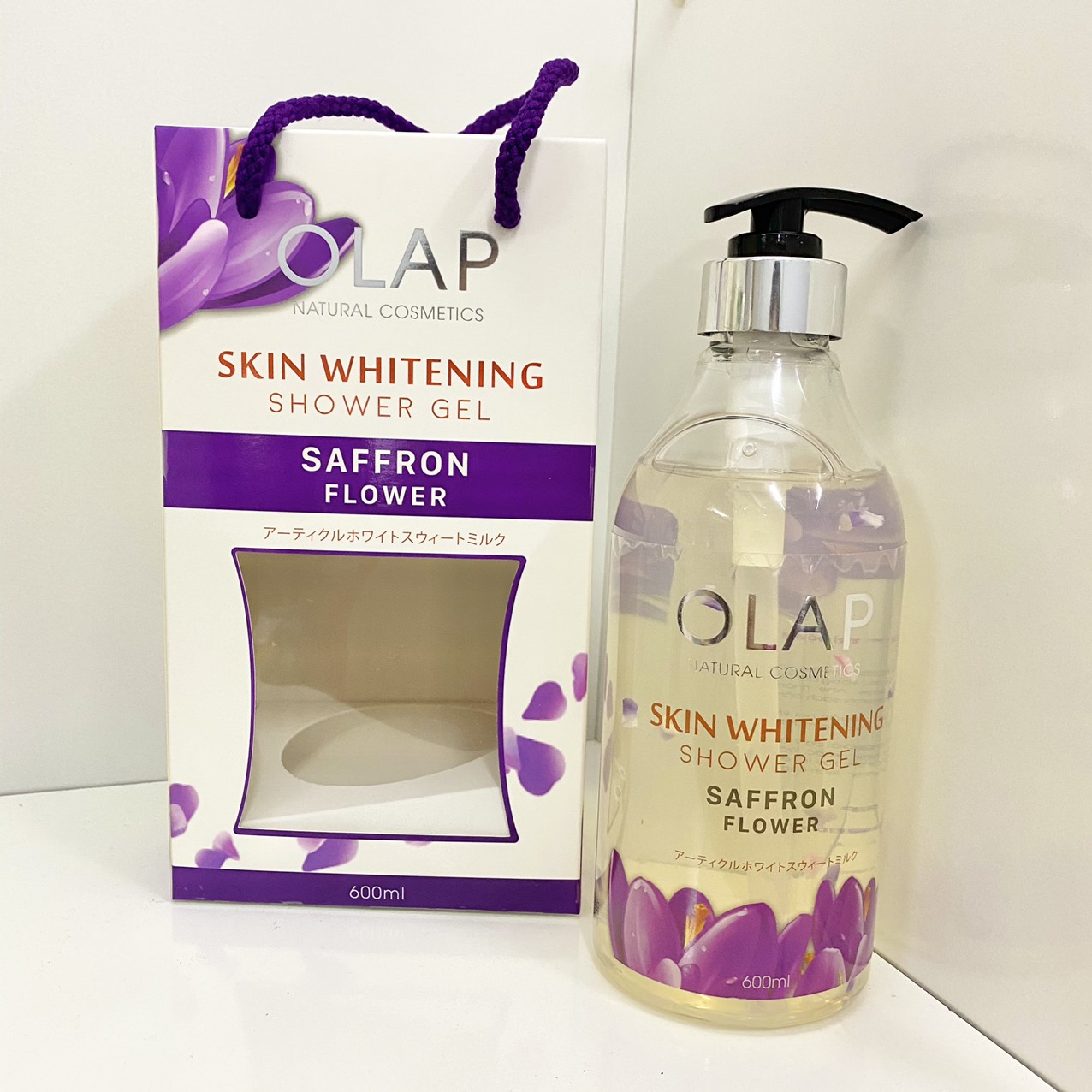 14805-z2940045962436-6e14c60973ee68156471252ff05f1e74-6.jpg Sữa Tắm Trắng Da Olap French Màu Tím 600ml - 8938519955936