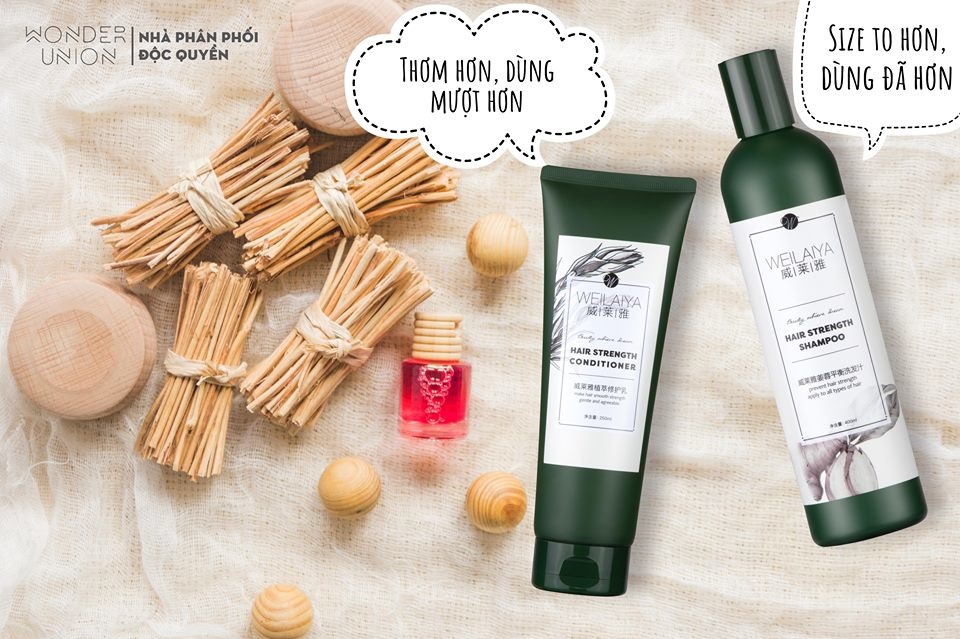 15100-47102849ada0966925deacd3093418ea-4.jpg Combo bộ dầu gội xả Weilaiya mọc tóc chiết xuất gừng xả - 6971025880370