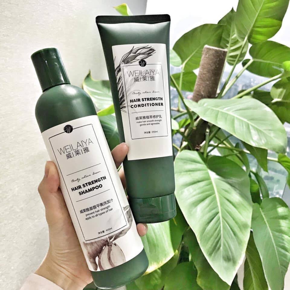 15100-dau-goi-xa-weilaiya-4.jpg Combo bộ dầu gội xả Weilaiya mọc tóc chiết xuất gừng xả - 6971025880370