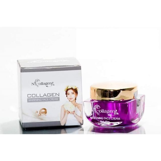 Shop sỉ kem Face Tím N Collagen Làm Sáng Da Giảm Thâm Nám