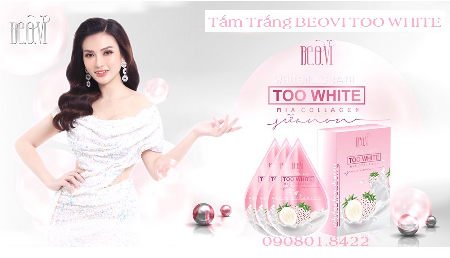 Tắm trắng beovi too white Thu Thủy chính hãng