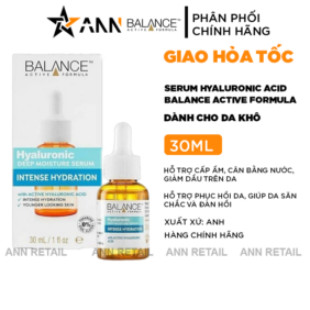 Serum Hyaluronic Acid Balance Active Formula 30ml Dành Cho Da Khô - 5012368040081