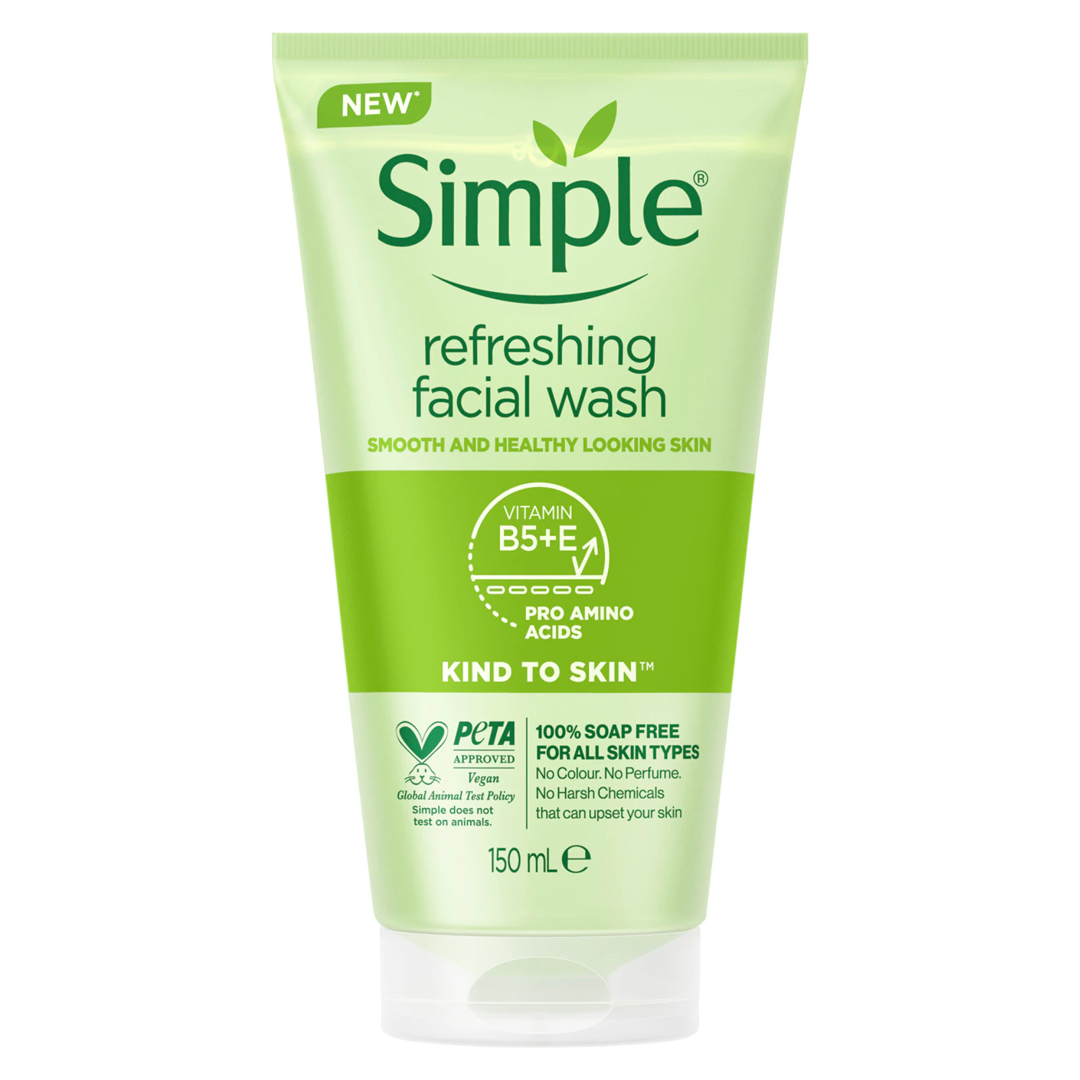 Sữa Rửa Mặt Simple Kind To Skin Refreshing Facial Wash Ge 150ml Sữa Rửa Mặt Simple Kind To Skin Refreshing Facial Wash Ge 150ml