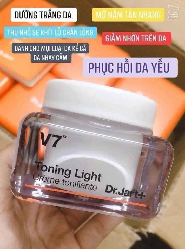 15477-0b957ebef0a70a7a680d9e8303d8fe04-8.jpg Kem Dưỡng Dr Jart+ 50ml V7 Toning Light Làm Sáng Da Mờ Thâm Nám - 8809535807472