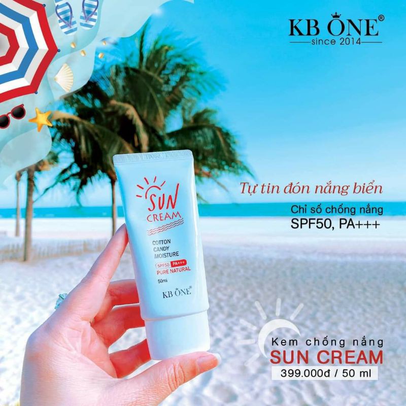 Giá sỉ kem chống nắng Sun Cream Kb one chính hãng Kem chống nắng Sun Cream Kb one chính hãng