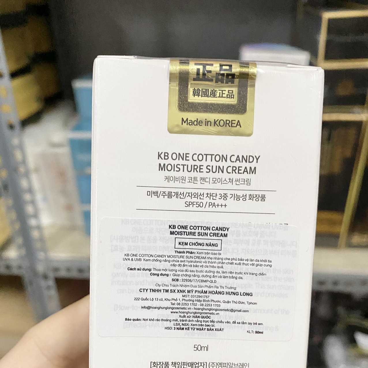 Giá sỉ kem chống nắng Sun Cream Kb one chính hãng Kem chống nắng Sun Cream Kb one chính hãng