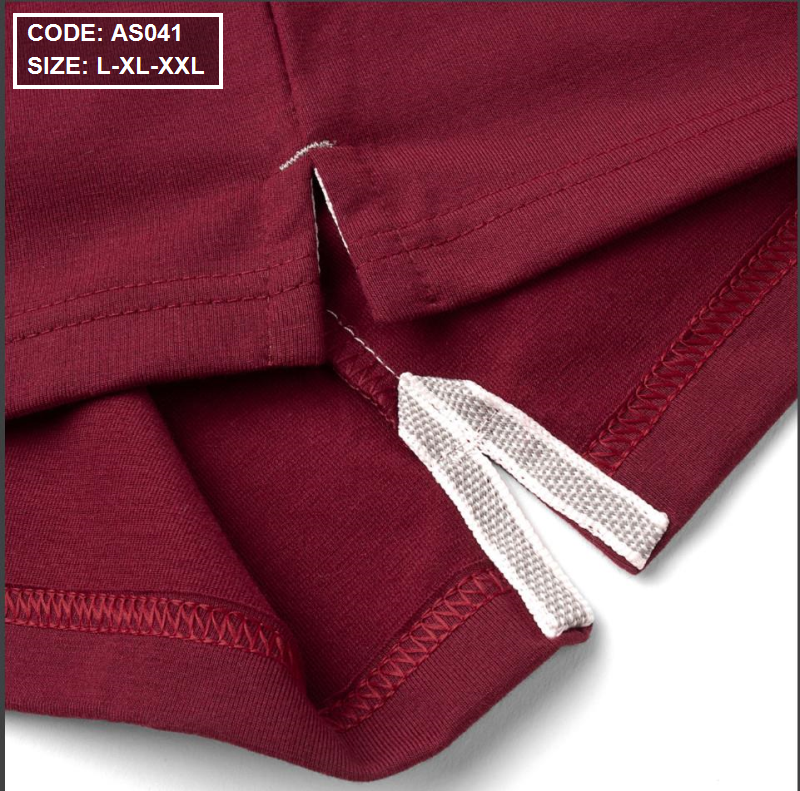 Kho sỉ áo Thun Sọc Nam Có Cổ Phối Viền Có Túi Thun Cotton