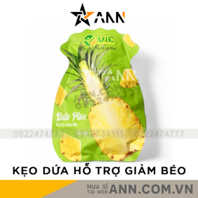 Kẹo Dứa VIC Plus 7 Viên Tặng Kèm Detox - DUAPLUS01