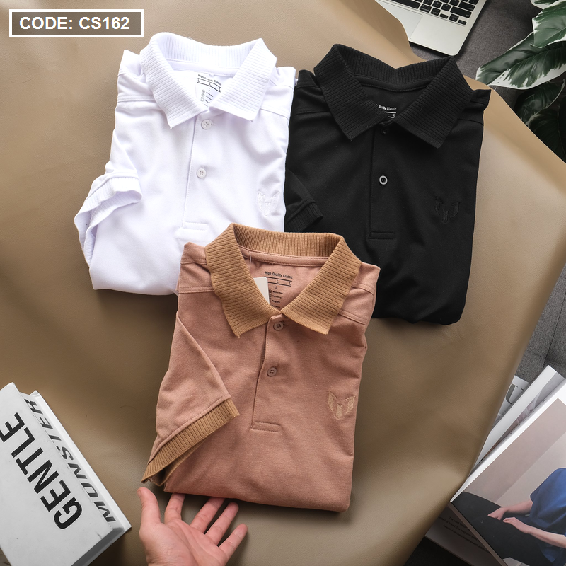 15783-z3508262791175-cfad477758a7aa5b09ac5561f190993b-2.png Áo Thun Polo Nam Tay Ngắn Bo Cổ Dệt Cao Cấp - CS162