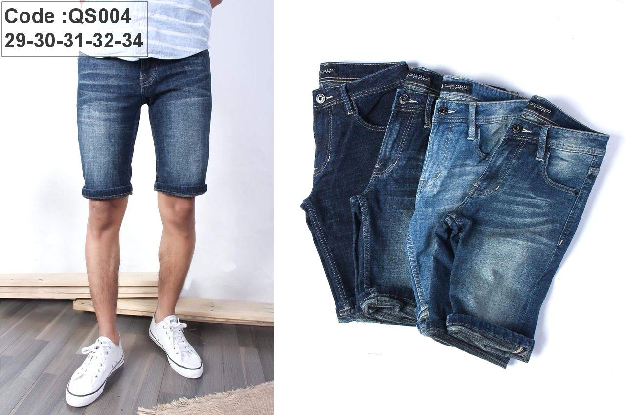 Quần short jeans nam tính năng động Quần short jeans nam tính năng động