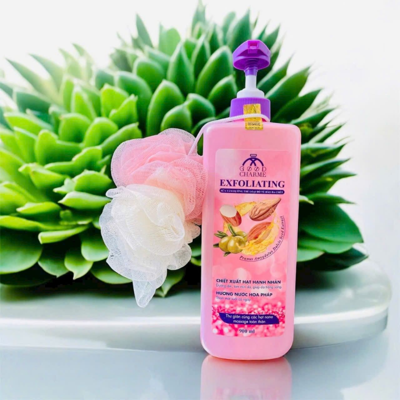 16130_7_20250913173528-2.png Sữa Tắm Cho Nữ Tẩy Tế Bào Da Chết Charme Exfoliating Hạt Hạnh Nhân Hương Nước Hoa Pháp 900ml - 8936194691552