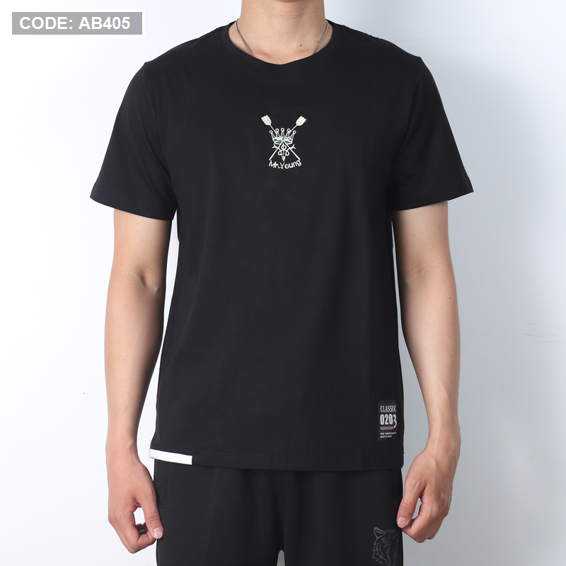 16242-img-1864-2.png Áo Thun Nam Cổ Tròn Thêu Logo Thun Quảng Châu - AB405