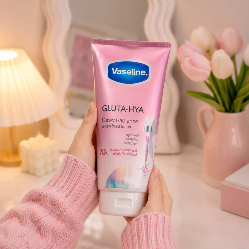 16317_6_20260611180527.png Sữa Dưỡng Thể Vaseline 70X Màu Hồng 300ml (Hàng nhập khẩu có tem phụ) - Phiên Bản Mới - 8851932427722