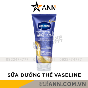 Kem Dưỡng Thể Vaseline Màu Xanh 10X Gluta Hya Overnight Thái Lan - 8851932439756