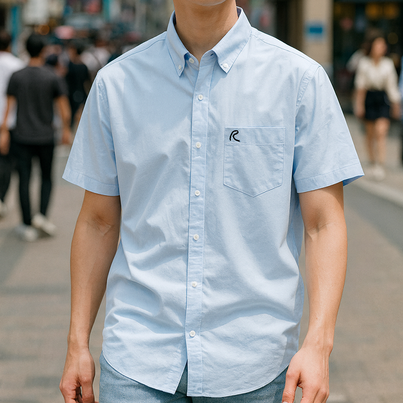 Áo Sơ Mi Nam Oxford Tay Ngắn Có Túi Rayman Rurumen( Có size 3x) Áo Sơ Mi Nam Oxford Tay Ngắn Có Túi Rayman Rurumen( Có size 3x)