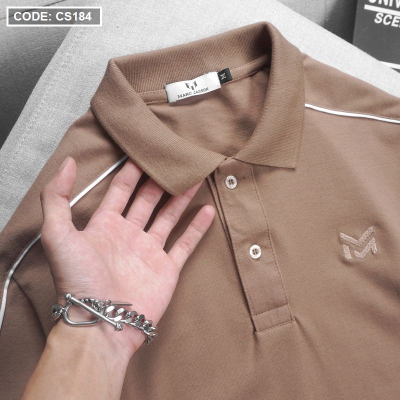 17446-z3662240138840-59c541cff5e85026c7db2d1c880af923-5.png Áo Thun Nam Polo Cá Sấu Thêu Logo Phối Màu (Có Size 3XL) - CS184