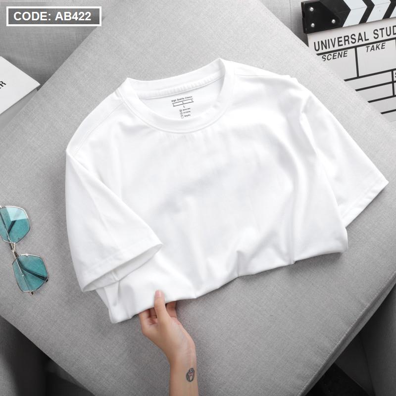 17568-z3700217716837-032101d219944e8100ae6feffb5f314a-13.jpg Áo Thun Nam Cổ Tròn Tay Ngắn Màu Trơn Đơn Giản (Có Size 3XL) - AB422