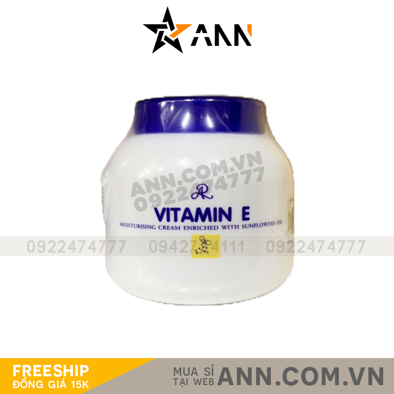 17935-22a.png Kem dưỡng ẩm Vitamin E AR 200g Thái Lan - 8850722043616