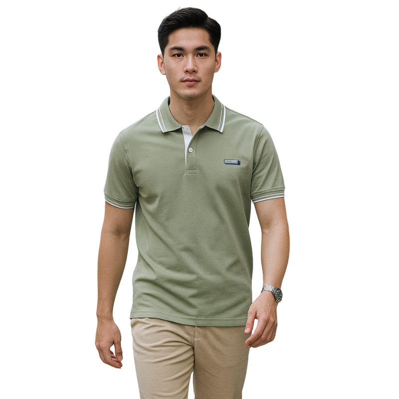 18184_2_20250926172230.png Áo thun Nam cổ bẻ Pack Horse Logo Thêu ( Có size 3x) - CS197