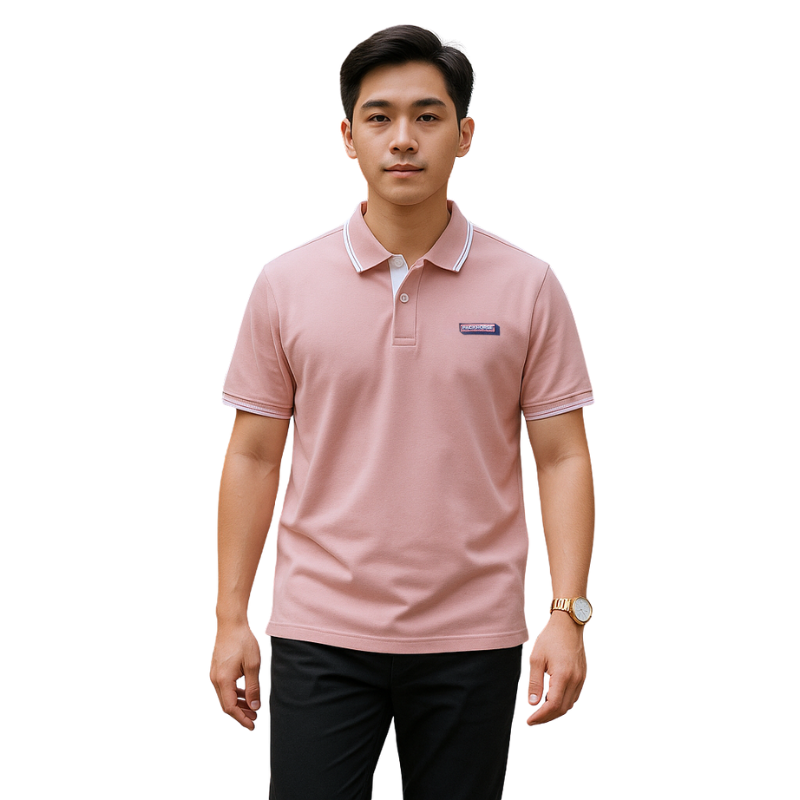 18184_3_20250926172230.png Áo thun Nam cổ bẻ Pack Horse Logo Thêu ( Có size 3x) - CS197