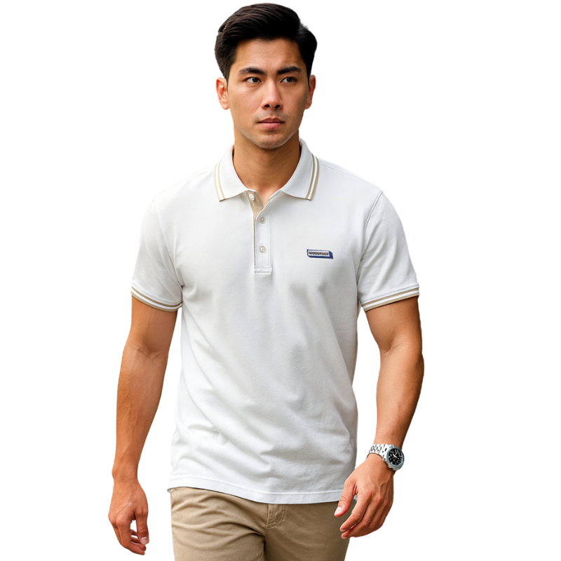 18184_4_20250926172231.png Áo thun Nam cổ bẻ Pack Horse Logo Thêu ( Có size 3x) - CS197