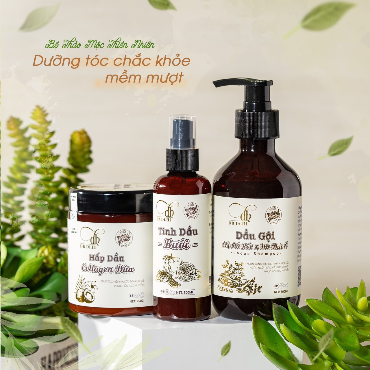18440-z4518248059560-05d15b3532cd65ad103f48f02e5ebf62-3.jpg Combo Gội Xả Xịt Bồ Kết Bưởi Dừa Dr Di Hi - COMBODIHI