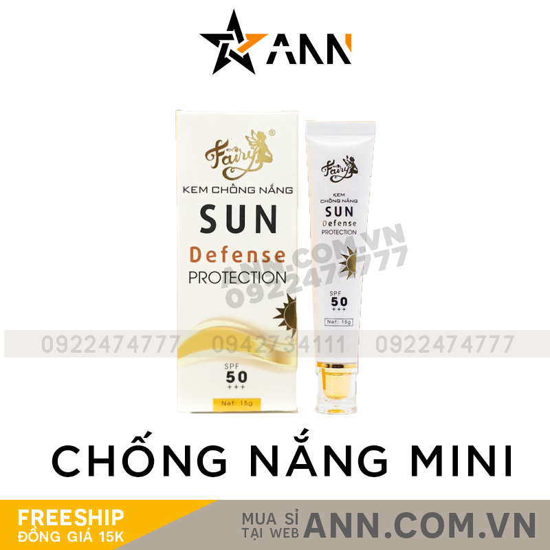 18942-156.png Kem Chống Nắng Fairy Cosmetics Size Mini Sun Defense Protection - 8936115875580