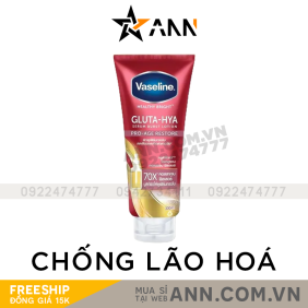 Sữa Dưỡng Thể Vaseline 70x Màu Đỏ Gluta Hya Serum Burst Lotion Pro Age Restore Thái Lan - 8851932448567