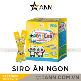 Siro Ăn Ngon BabyPlus Hapi Gold X2 Công Ty Hapi VietNam - 8936198770369