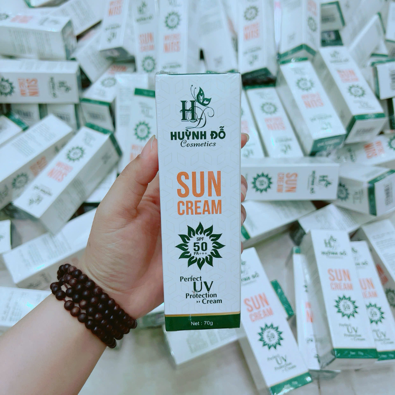 Kem Chống Nắng Huỳnh Đỗ 70g Phiên Bản Mới Kem Chống Nắng Huỳnh Đỗ 70g Phiên Bản Mới