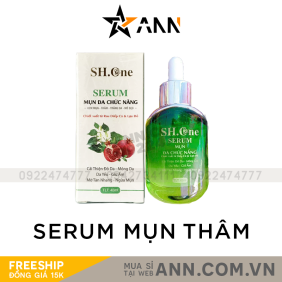 Serum Mụn Đa Chức Năng SH One Chiết Xuất Từ Rau Diếp Cá & Lựu Đỏ - SERUMSHONE