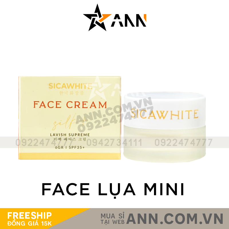 20255-lua-mini.png Kem Face Lụa Sica White Mini 6g - FACESICAMINI