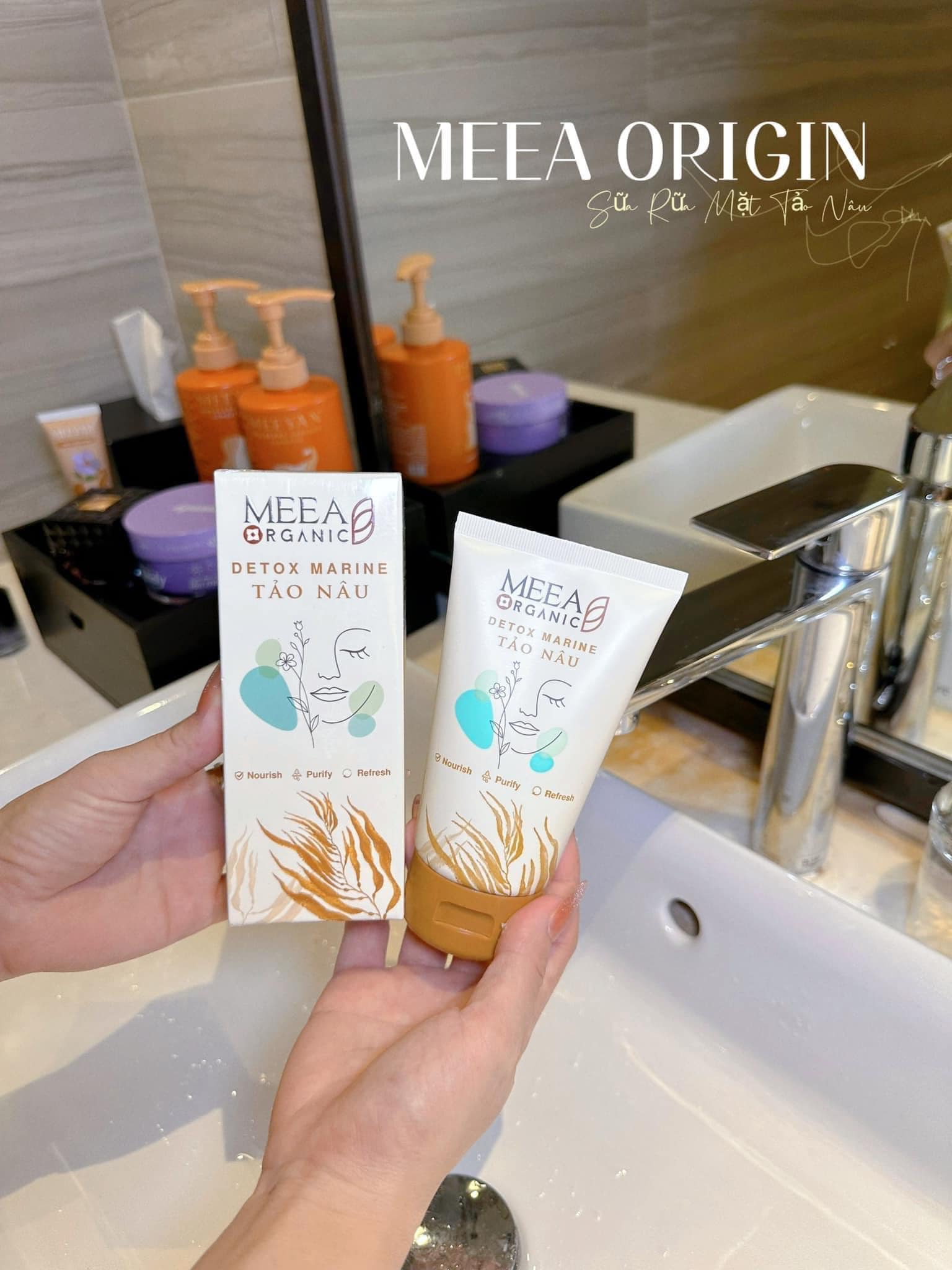 20691-362296574-265567356281764-750436716061190307-n-1.jpg Sữa Rửa Mặt Tảo Nâu Meea Organic Detox Marine - SRMTAONAU