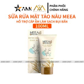 Sữa Rửa Mặt Tảo Nâu Meea Organic Detox Marine - SRMTAONAU